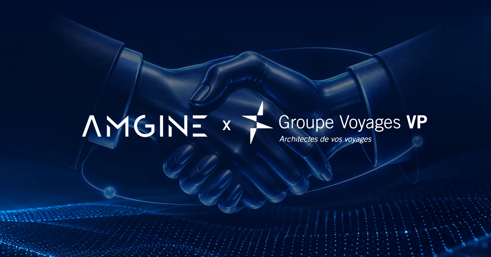 Visual from the original AMGINE Partners with Groupe Voyages to Bring AI-Powered Automation to Specialized Travel Programs announcement
