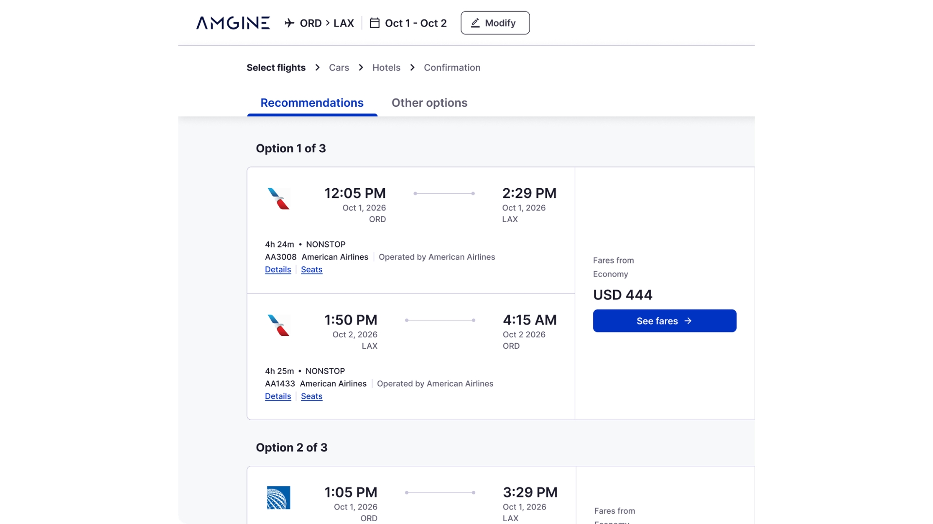 Itineraries to inboxes in minutes